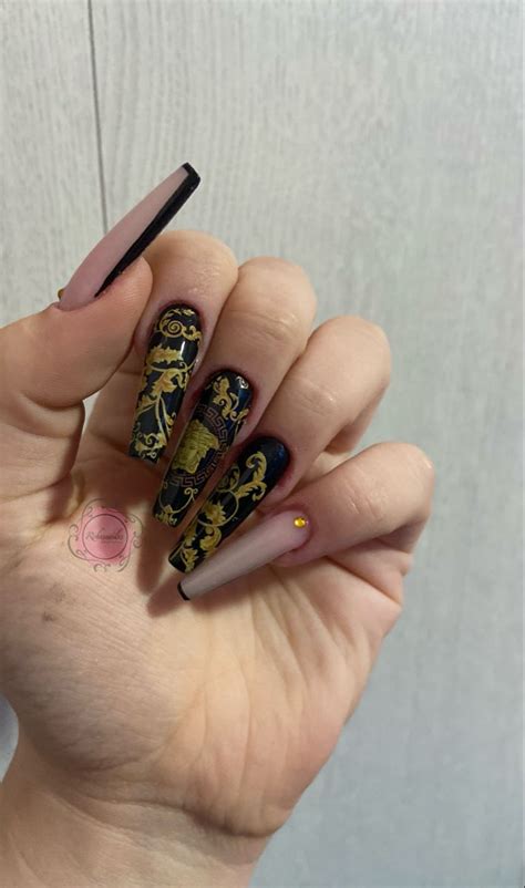 unghie gel versace